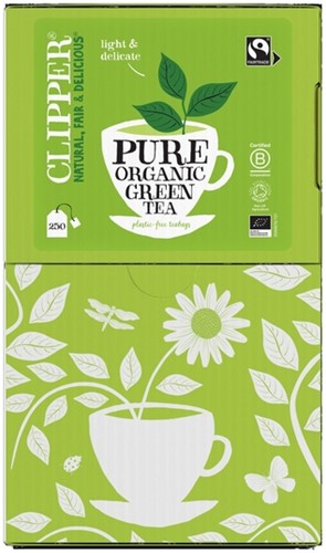 Thee Clipper green bio 250 zakjes