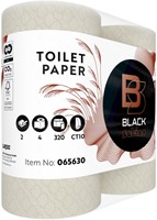 Toiletpapier BlackSatino CT10 GreenGrow 2-laags 4x320 vel naturel 066870