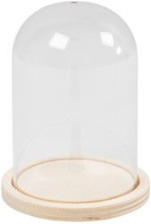 Stolp Creativ Company met houten voet 9.5cm x 6cm