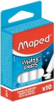 Schoolbordkrijt Maped White'Peps set á 10 stuks wit-2
