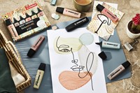 Markeerstift STABILO Boss 70/4 nature colors etui à 4 stuks-3