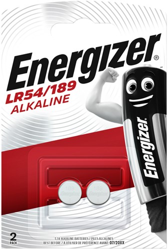 Batterij Energizer knoopcel 2xLR54 alkaline