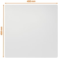 Whiteboard Nobo frameloos modulair 45x45cm-5