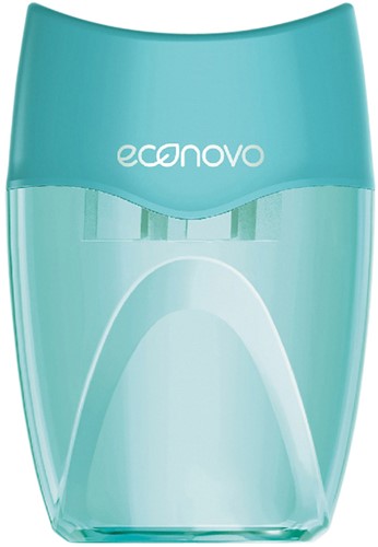 Puntenslijper Econovo dubbel blauw blister à 1 stuk-2