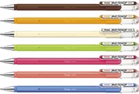 Gelschrijver Pentel K110 Mattehop Fun Sweet M assorti blister à 7st-2