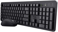 Toetsenbord Trust Ody II draadloos + muis Azerty 25363-2