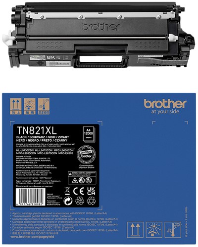 Toner Brother TN-821XLBK zwart