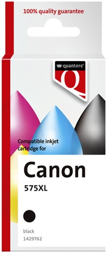 Inktcartridge Quantore alternatief tbv Canon Pg-575XL zwart