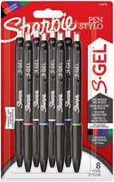 Gelschrijver Sharpie S-gel medium assorti blister à 8 stuks