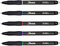 Gelschrijver Sharpie S-gel medium assorti blister à 8 stuks-2