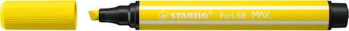 Viltstift STABILO Pen 68/24 Max citroengeel