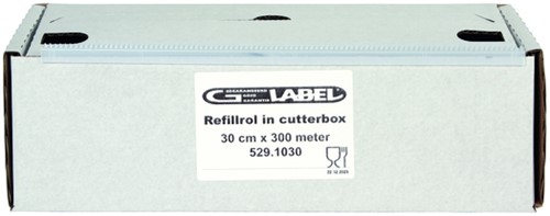 Vershoudfolie in cutterbox IEZZY 30cmx300m 1 rol