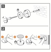 Whiteboard Nobo frameloos modulair magnetisch 60x45cm-2