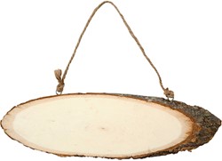 Deurbordje Creativ Company hoogte 6-10cm breedte 23-28cm hout