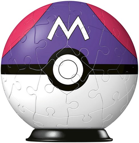 Puzzel 3D Ravensburger Pokemon Masterbal 54 stukjes