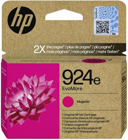 Inktcartridge HP 4K0U8NE 924E Evomore rood