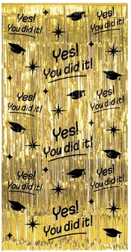 Classy Party Curtain - You did it