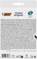 Balpen Bic Cristal medium assorti blister à 8+2 gratis-1