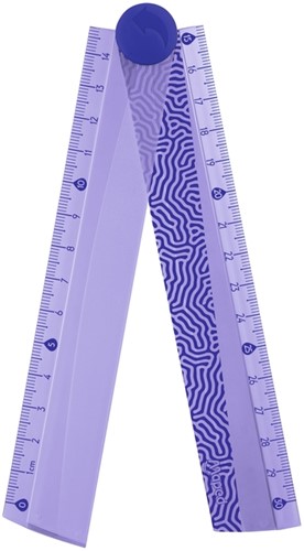 Liniaal Maped Deepsea Paradise opvouwbaar 30cm paars-2