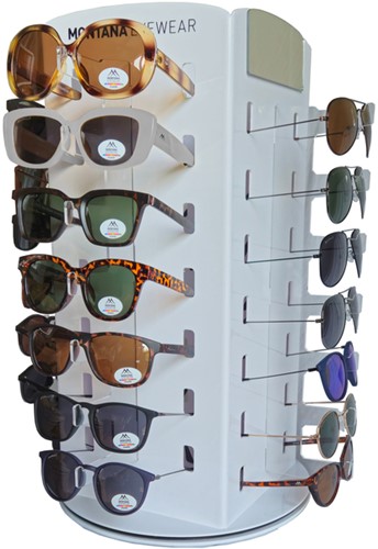 Zonnebril Montana assorti display met 28 posities à 58 stuks