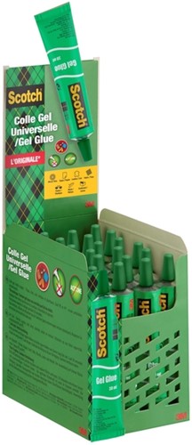 Lijm Scotch gel 30ml display 24stuks-2