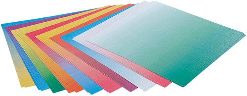 Origami Clairefontaine Gradient 20x20cm set à 100 vel 80gram assorti-2