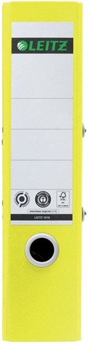 Ordner Leitz 180° Recycle 80 mm karton A4 geel-3