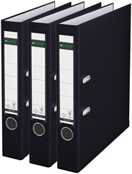 Ordner Leitz 180° 1015 A4 55 mm 3 stuks zwart