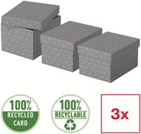 Opberg- en geschenkdoos Esselte home klein 200x150x255mm gr 3 st-2