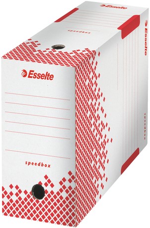 Archiefdoos Esselte Speedbox 150x250x350mm wit-3