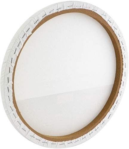 Canvas Nassau fine art rond 30cm 100% katoen-2