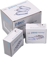 Sleutellabel Pavo magnetisch 50 stuks zwart-3