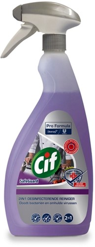 Desinfectiereiniger Cif Professional Safeguard spray 750ml