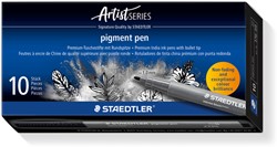 Fijnschrijver Staedtler PigmentArts Intens zwart