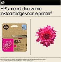 Inktcartridge HP 4S6W7NE 937E Evomore rood-1