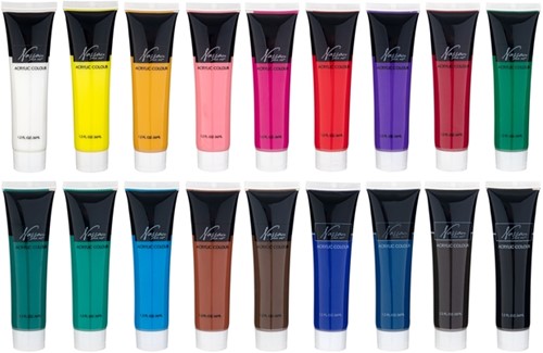 Acrylverf Nassau fine art doos à 18 tubes à 36ml-3