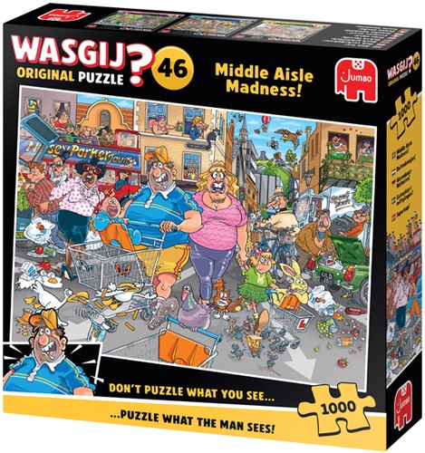 Wasgij Original 46 - Middle Aisle Madness 1000 st-2