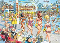 Wasgij Retro Destiny 9 - Super Models! 1000 st-1