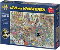 Puzzel Jan van Haasteren NK Mens Erger Je Niet 2000 st-2