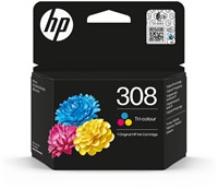 Inktcartridge HP 7FP20UE 308 3 kleuren