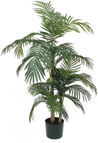 Kunstplant Mica Areca palm in plastic pot 150x100cm