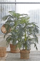 Kunstplant Mica Areca palm in plastic pot 150x100cm-3