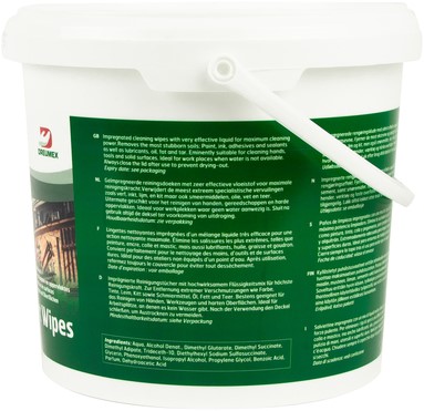 Reinigingsdoek Dreumex Expert Wipes emmer 130 stuks wit-3