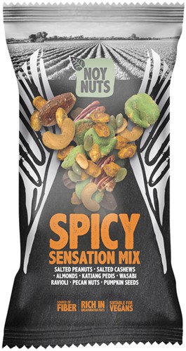 Noten NoyNuts spicy sensation mix zak 45 gram-2