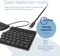 Toetsenbord R-Go Split Break QWERTY WL zwart-3