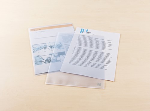 Insteekmap L-model Oxford A4 PP 140µ generfd 100 stuks-2