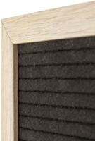 Letterbord IEZZY 40x60cm naturel hout-3