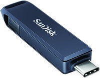 Phone Drive 128GB lightning- USB-C blauw