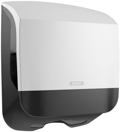 Handdoekdispenser Katrin klein wit 88942-2