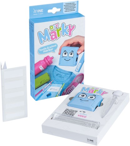 Textielstempel Colop Marky personaliseerbaar blauw-3
